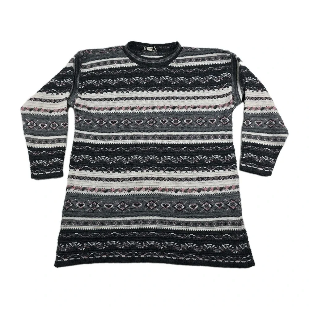 Spunky Vintage Sweater Women's‎ Size Medium Knit Pullover Acrylic USA Made